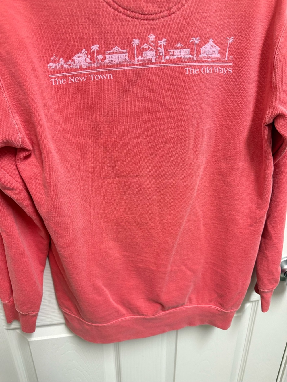 The Seaside Style Pink Crewneck Sweatshirt - Picture 8 of 9